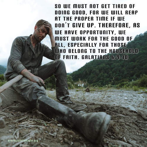 Galatians 6:9-10